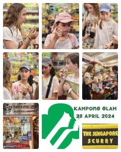 image compilation of scavenger hunt in singapore kampong glam