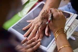 henna drawing