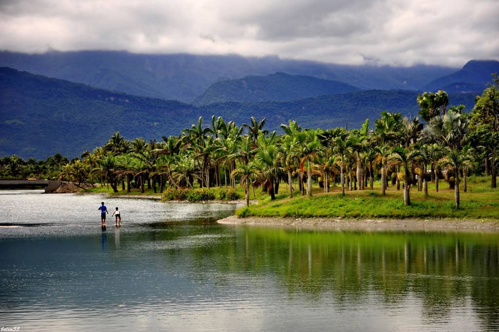 Taiwan Wheelchair Friendly Tour scenary of forest by the lake